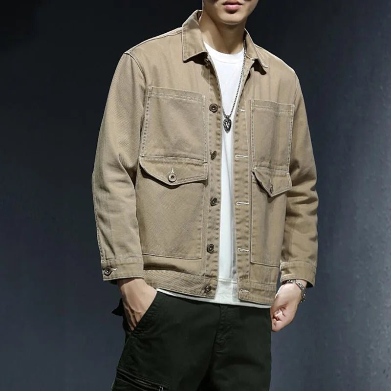 Jaqueta Jeans Masculina