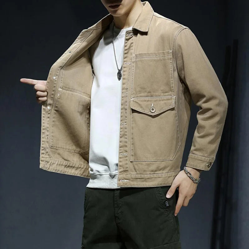 Jaqueta Jeans Masculina