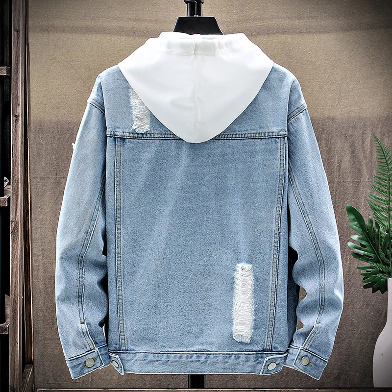 Jaqueta Jeans Masculina