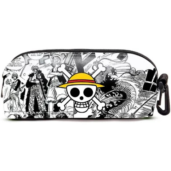 Kit Escolar Infantil 3 em 1 | One Piece - Mochila Lancheira e Estojo - Raven