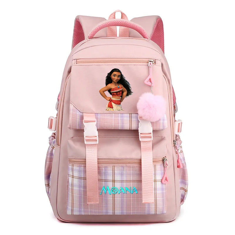 Mochila Escolar Infantil Princesa Moana + Chaveiro de Brinde - Lojas Raven