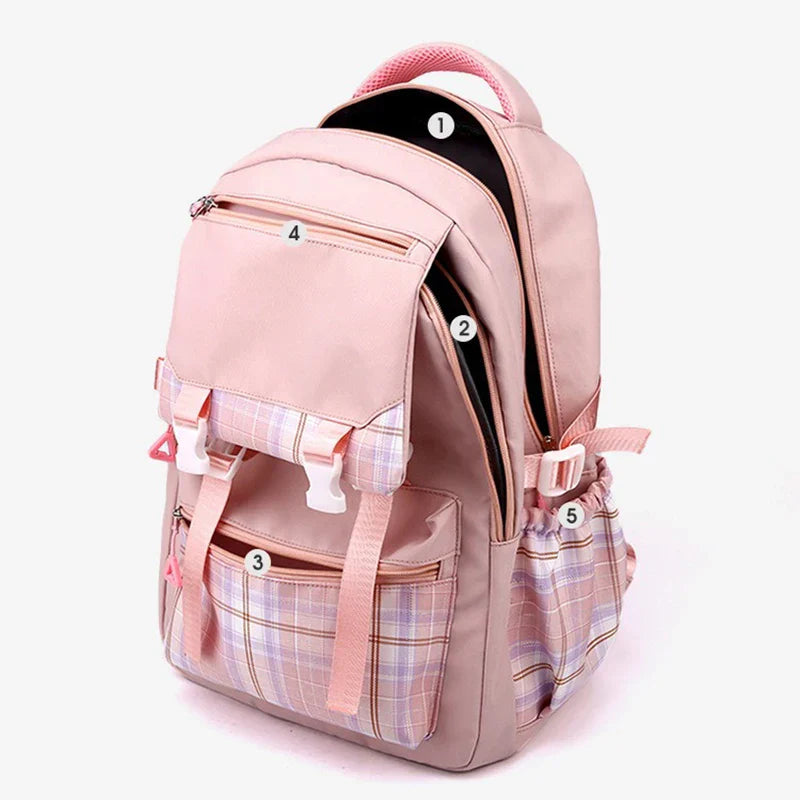 Mochila Escolar Infantil Princesa Moana + Chaveiro de Brinde - Lojas Raven