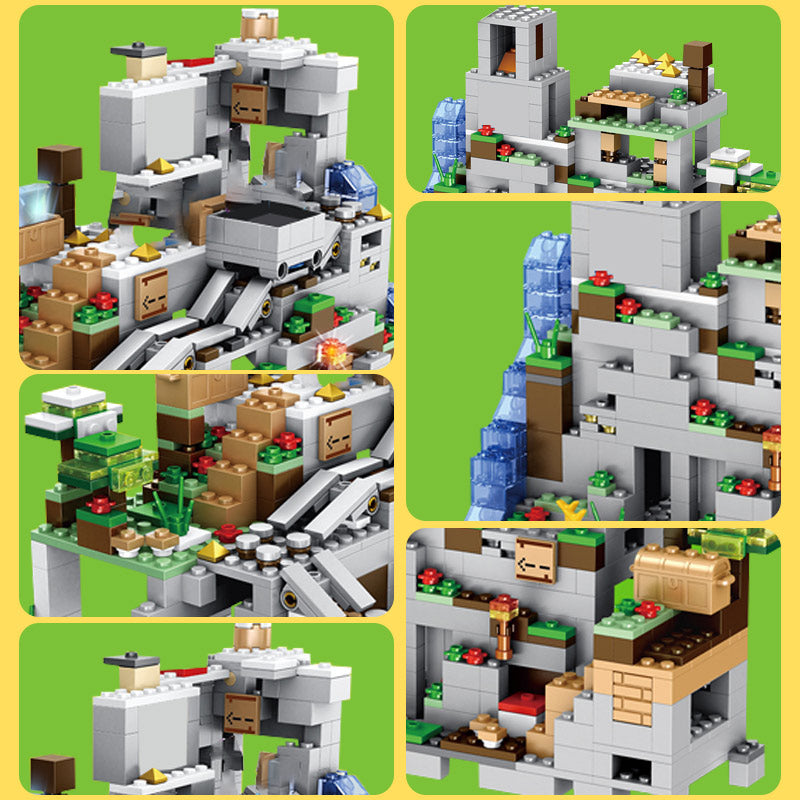 Caverna da Montanha Minecraft (1.000 Peças) - Lojas Raven