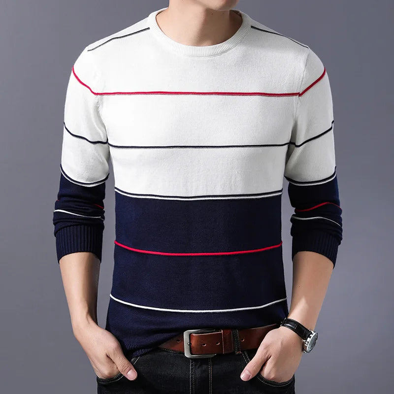 Suéter Masculino Listrado