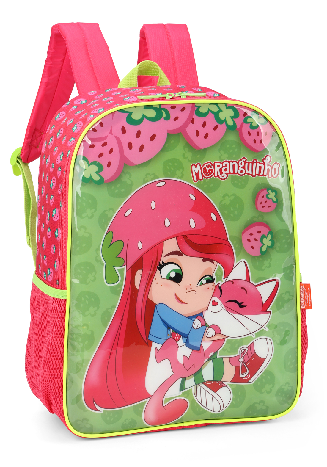 Mochila de costas Moranguinho Infantil - Lojas Raven