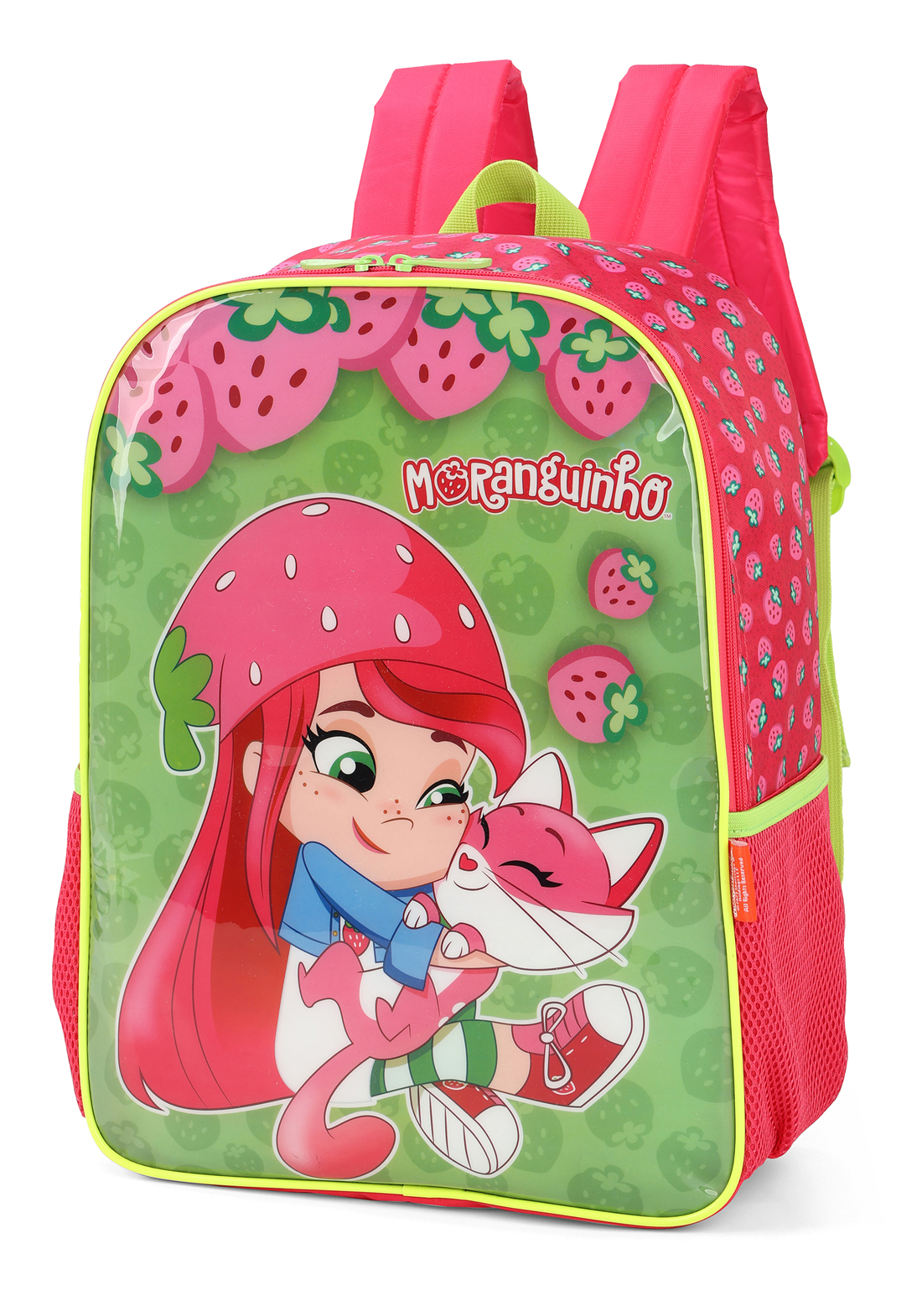 Mochila de costas Moranguinho Infantil - Lojas Raven