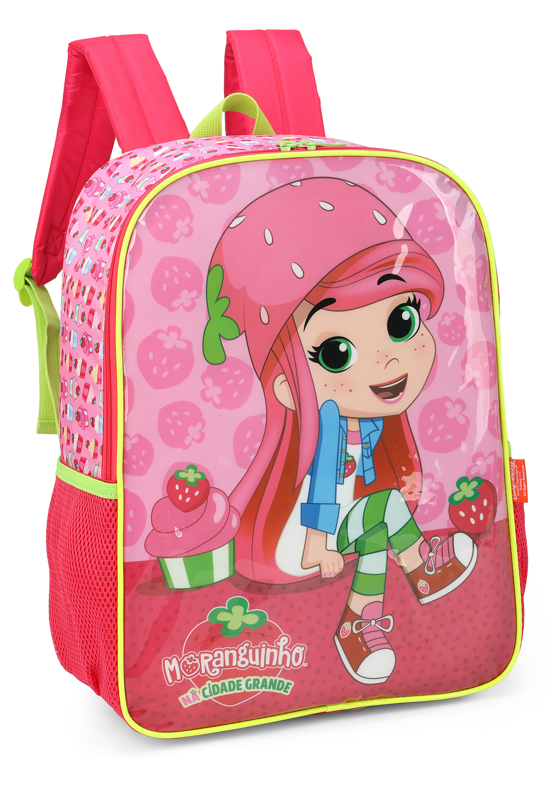 Mochila de costas Moranguinho Infantil - Lojas Raven