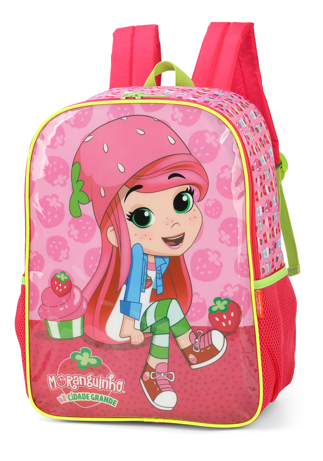 Mochila de costas Moranguinho Infantil - Lojas Raven