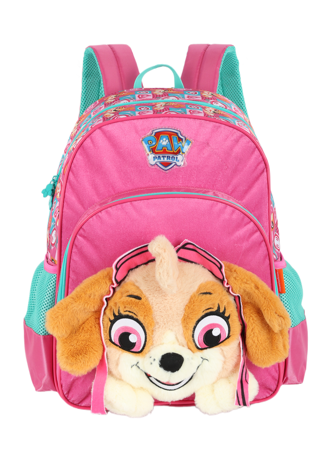 Mochila de Costas Infantil em Pelúcia Patrulha Canina - Lojas Raven