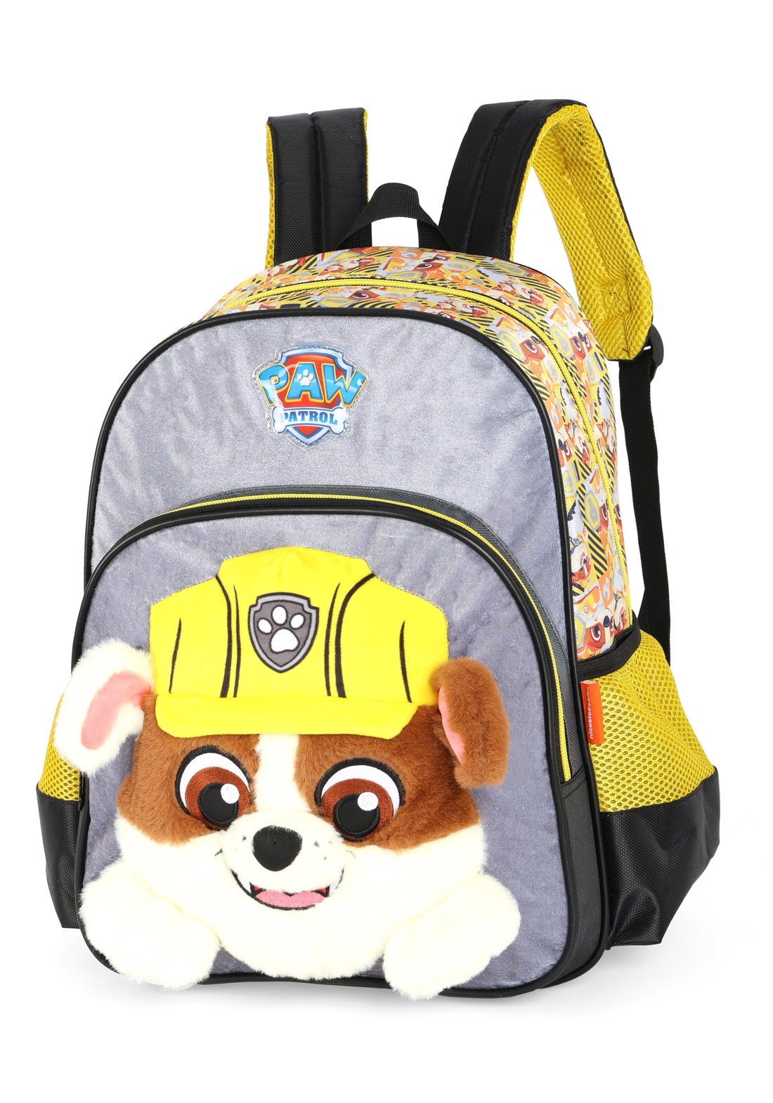 Mochila de Costas Infantil em Pelúcia Patrulha Canina - Lojas Raven