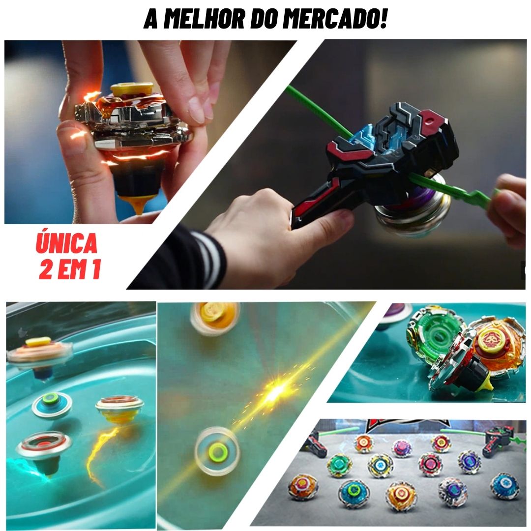 Beyblade Lojas Raven - Série 2 em 1 - Se Torne o Maior Campeão!