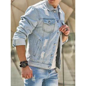 Jaqueta Jeans Masculina