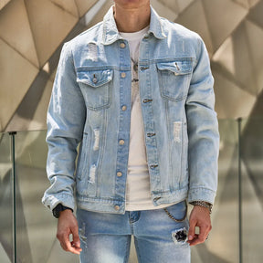 Jaqueta Jeans Masculina
