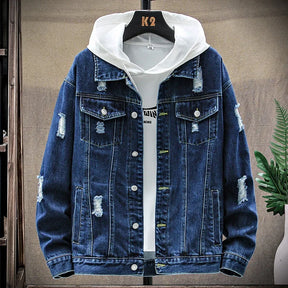 Jaqueta Jeans Masculina