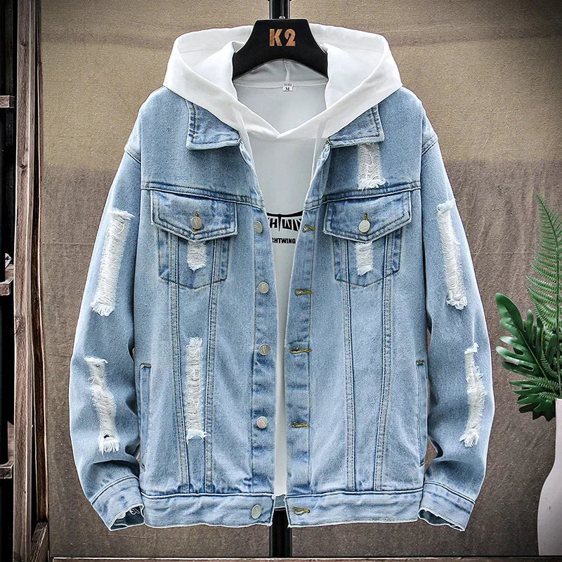Jaqueta Jeans Masculina