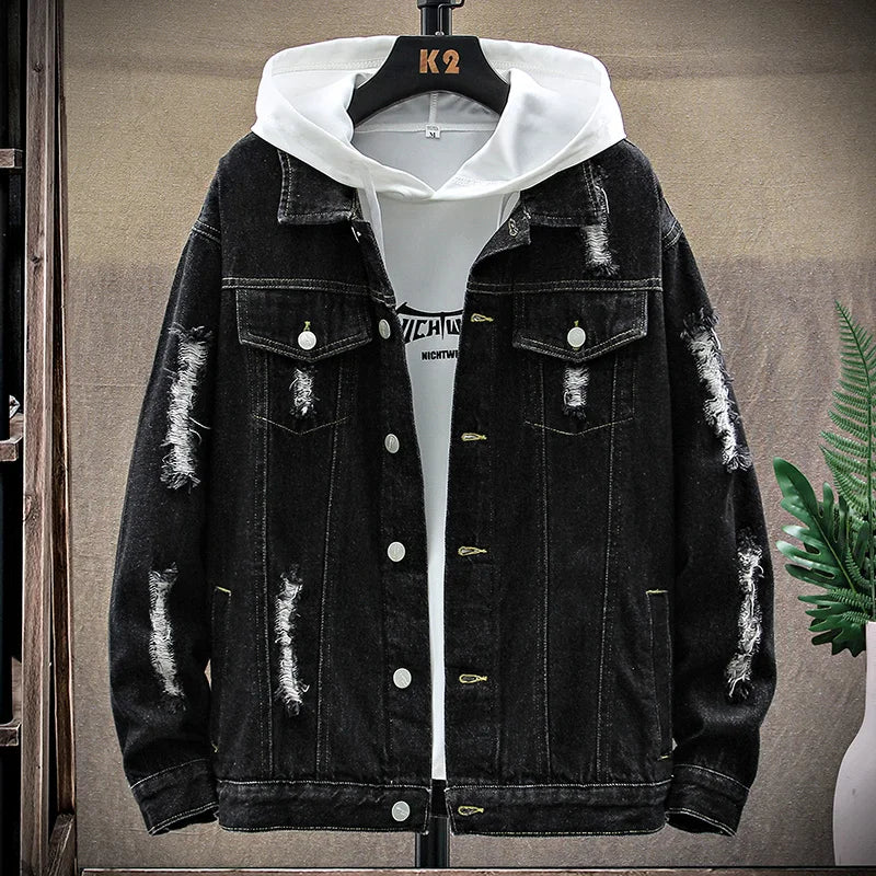 Jaqueta Jeans Masculina