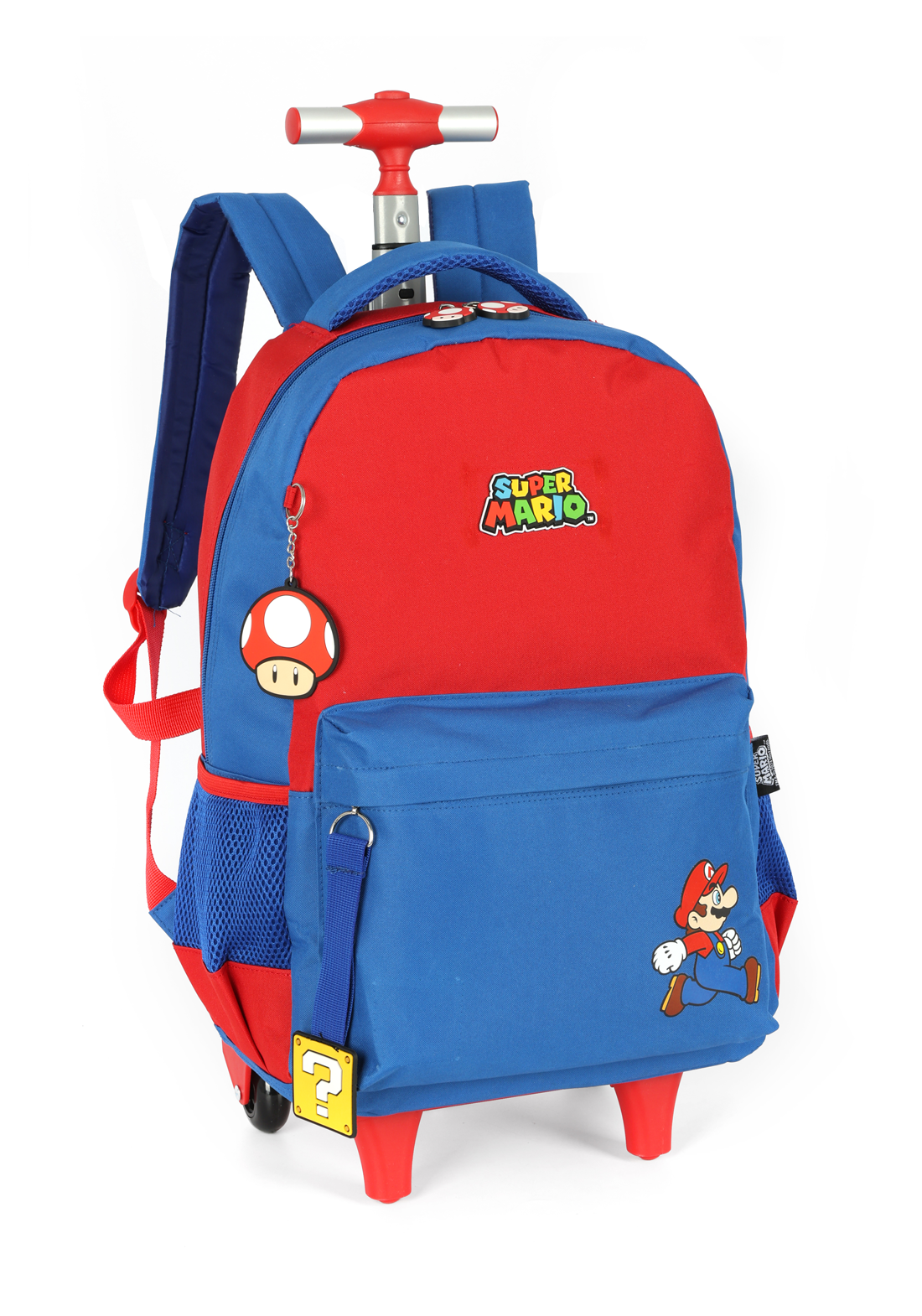 Mochila Super Mario de Rodinha e Costas - Lojas Raven