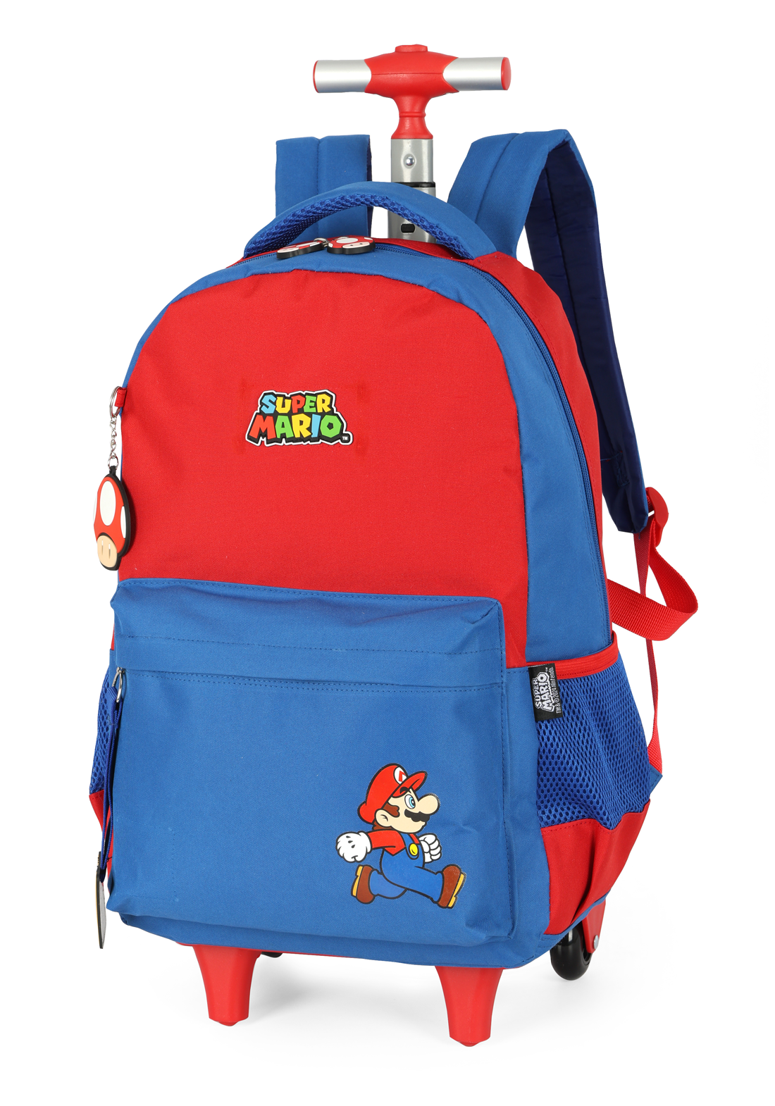 Mochila Super Mario de Rodinha e Costas - Lojas Raven