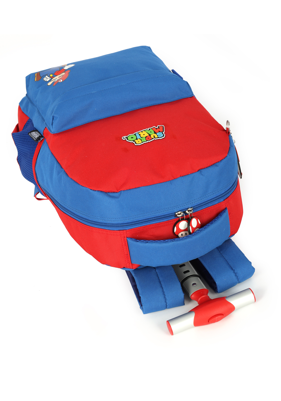 Mochila Super Mario de Rodinha e Costas - Lojas Raven