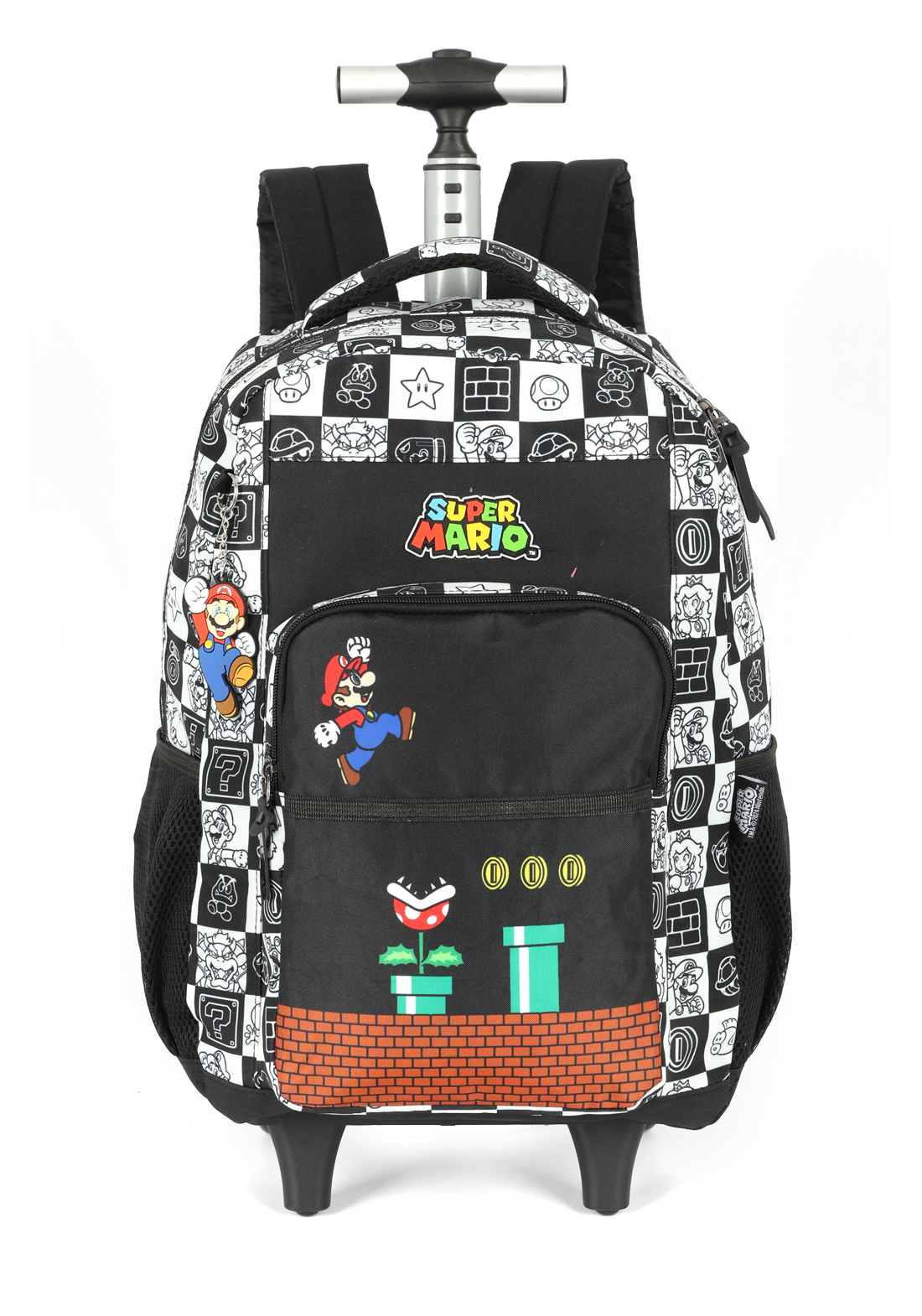 Mochila Super Mario de Rodinha e Costas - Lojas Raven