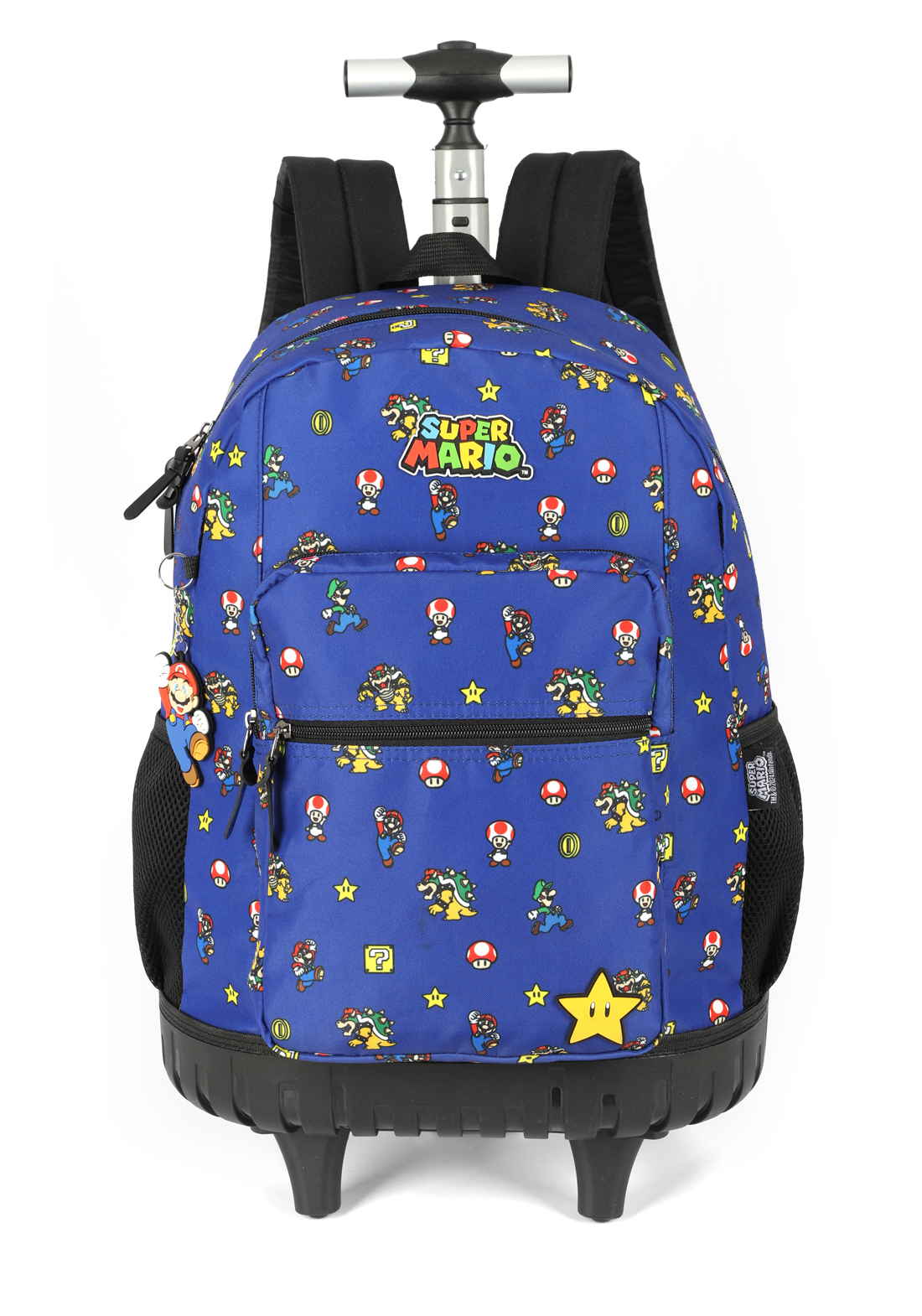 Mochila de Rodinha Costas Super Mario Star - Lojas Raven