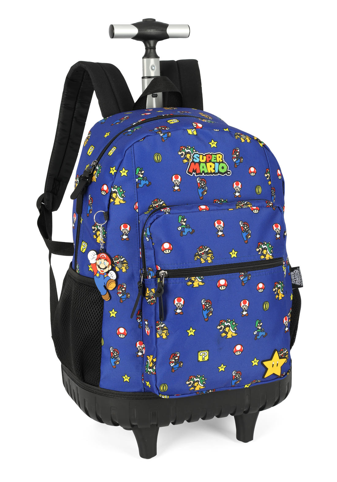 Mochila de Rodinha Costas Super Mario Star - Lojas Raven