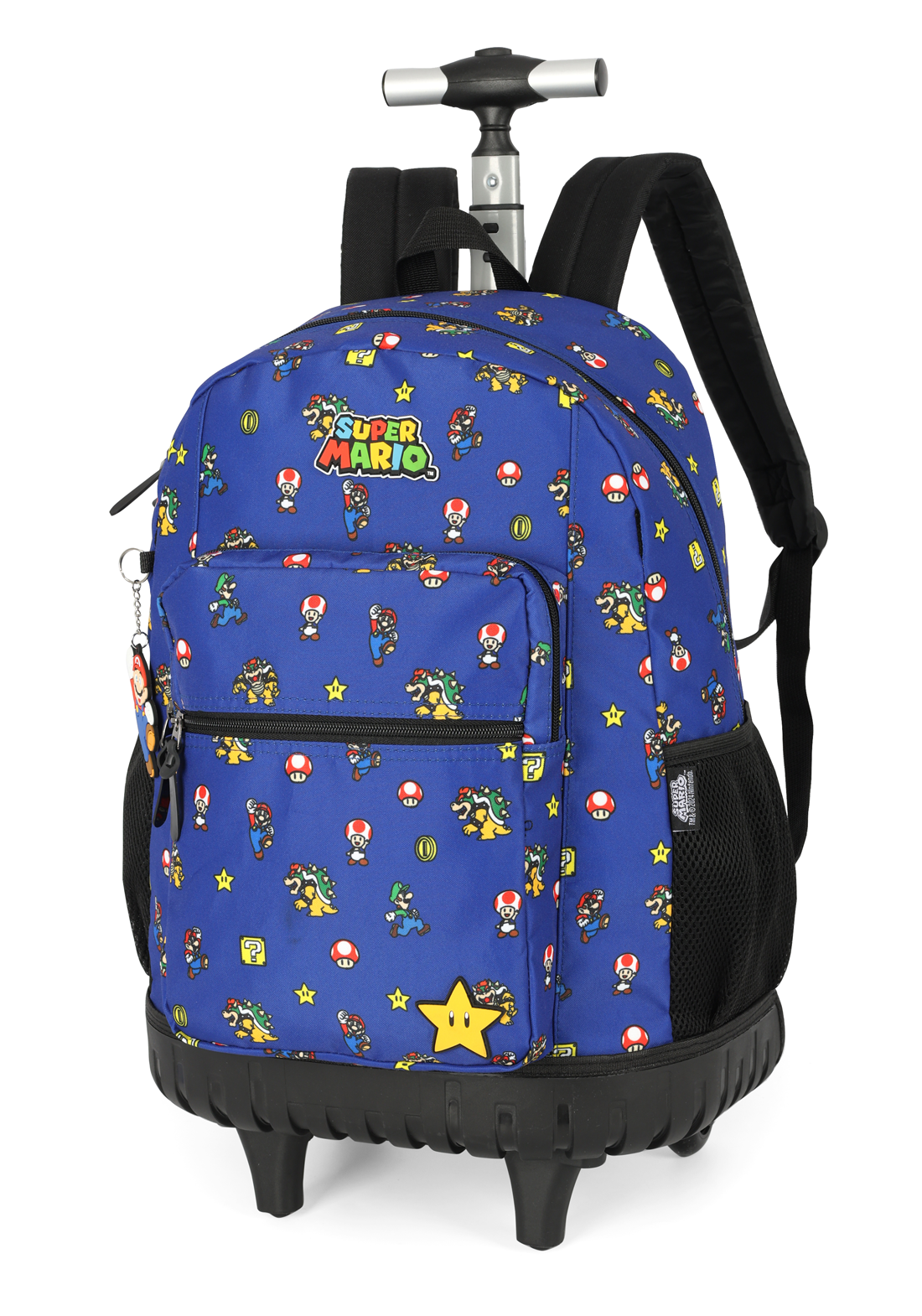 Mochila de Rodinha Costas Super Mario Star - Lojas Raven