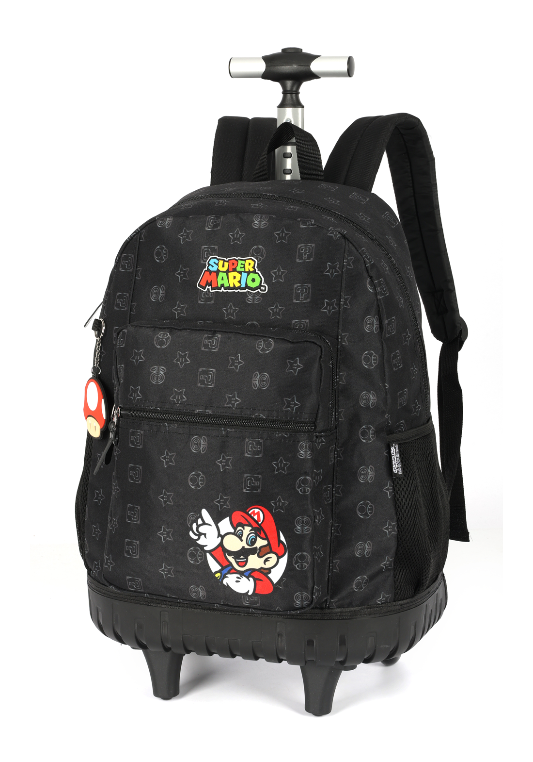 Mochila de Rodinha Costas Super Mario Star - Lojas Raven