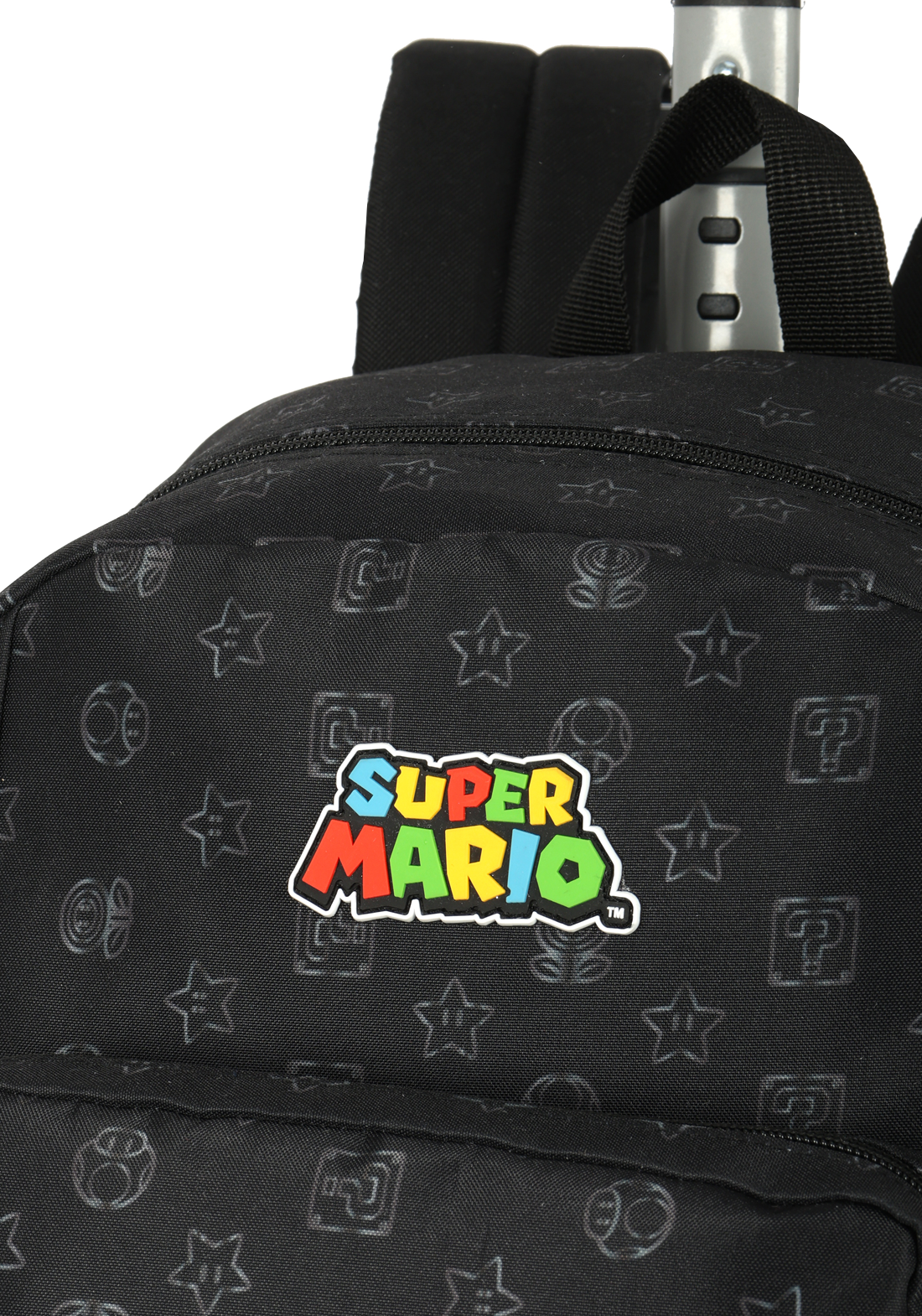 Mochila de Rodinha Costas Super Mario Star - Lojas Raven