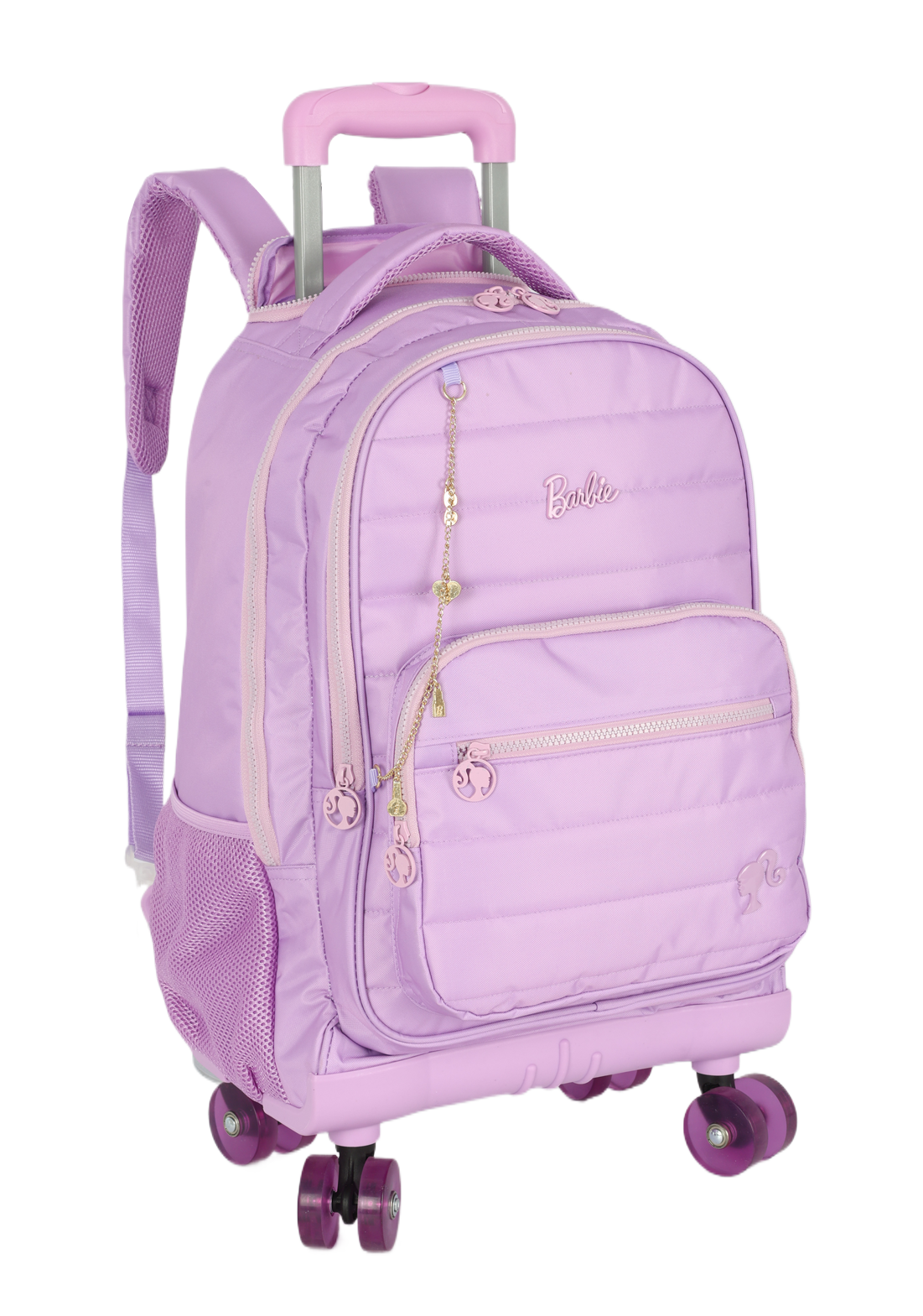 Mochila de Rodinhas Duplas de Skate Barbie - Lojas Raven