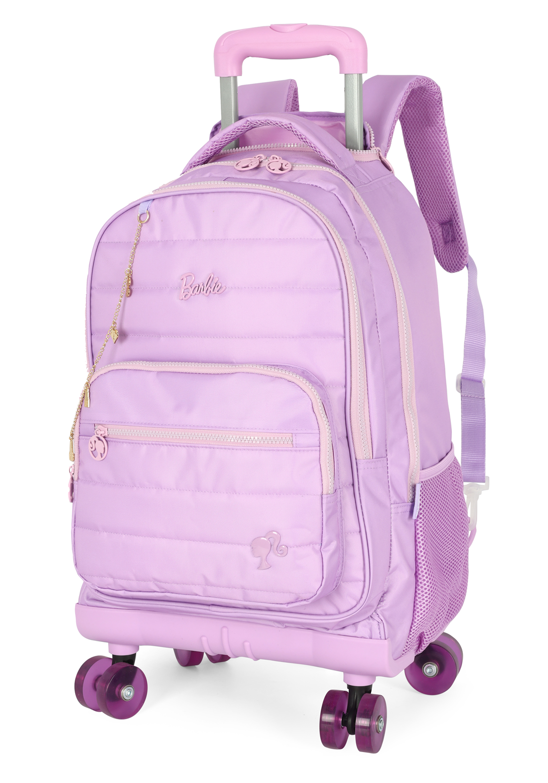 Mochila de Rodinhas Duplas de Skate Barbie - Lojas Raven