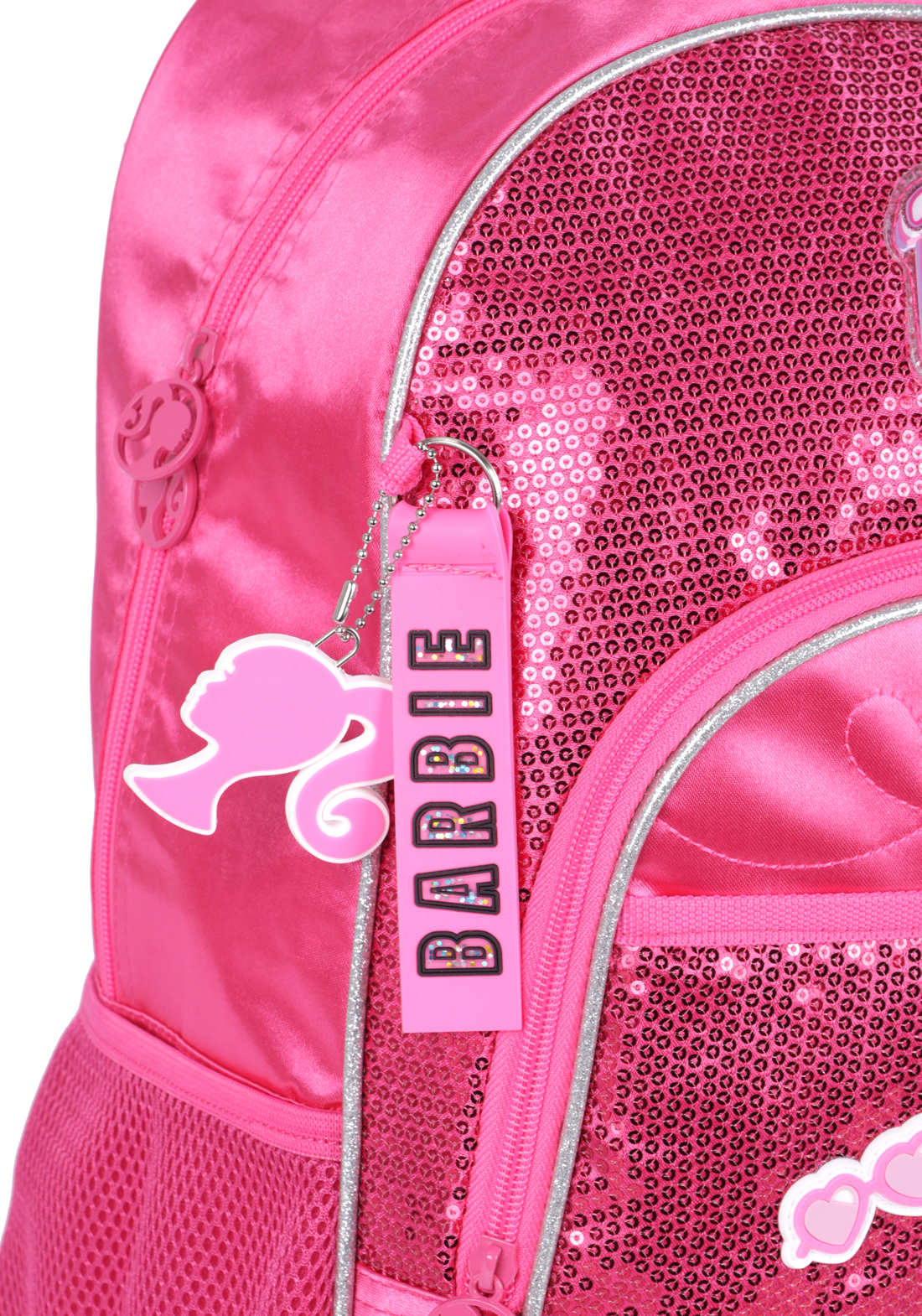Mochila de Costas Barbie Paetê - Lojas Raven