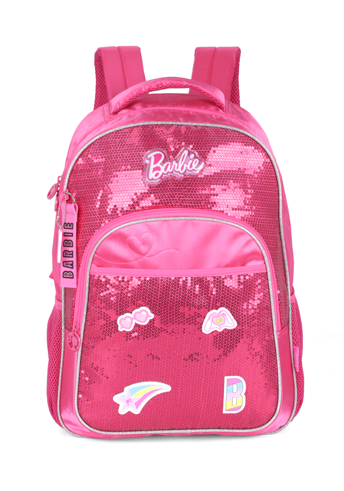 Mochila de Costas Barbie Paetê - Lojas Raven