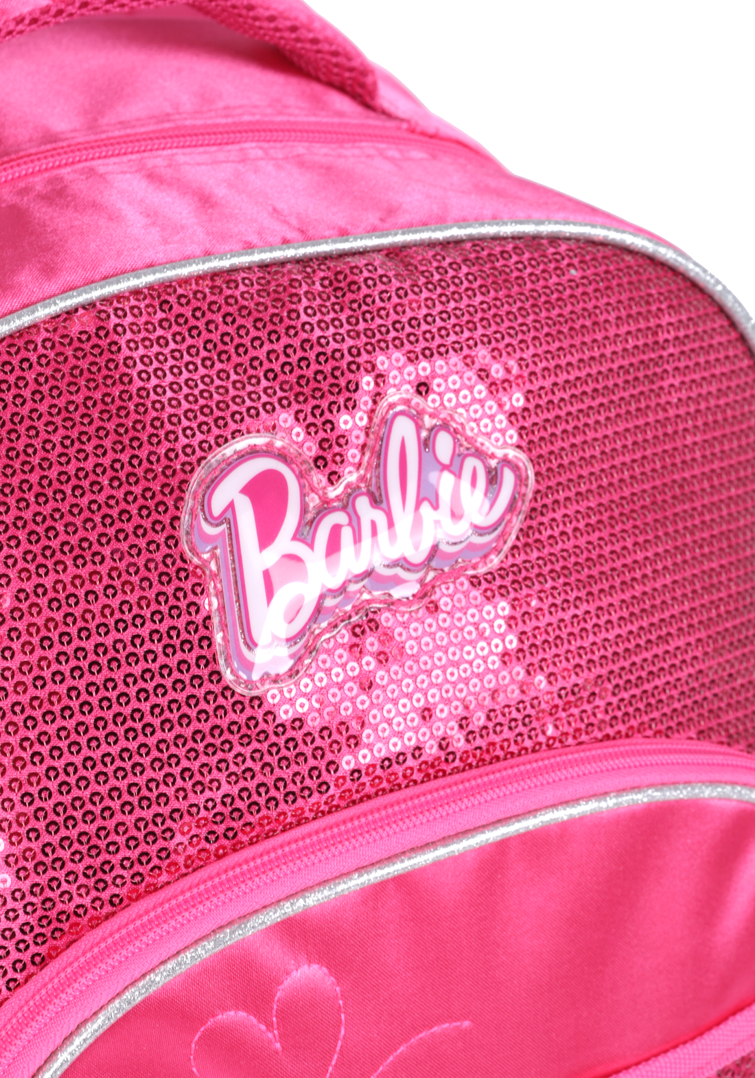 Mochila de Costas Barbie Paetê - Lojas Raven