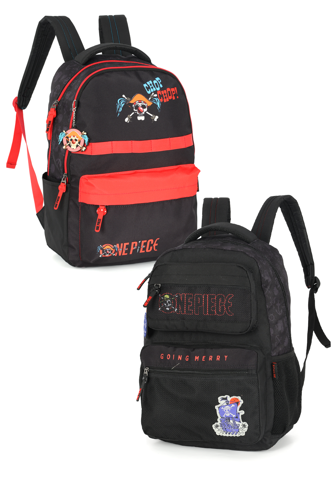 Mochila Juvenil One Piece - Lojas Raven