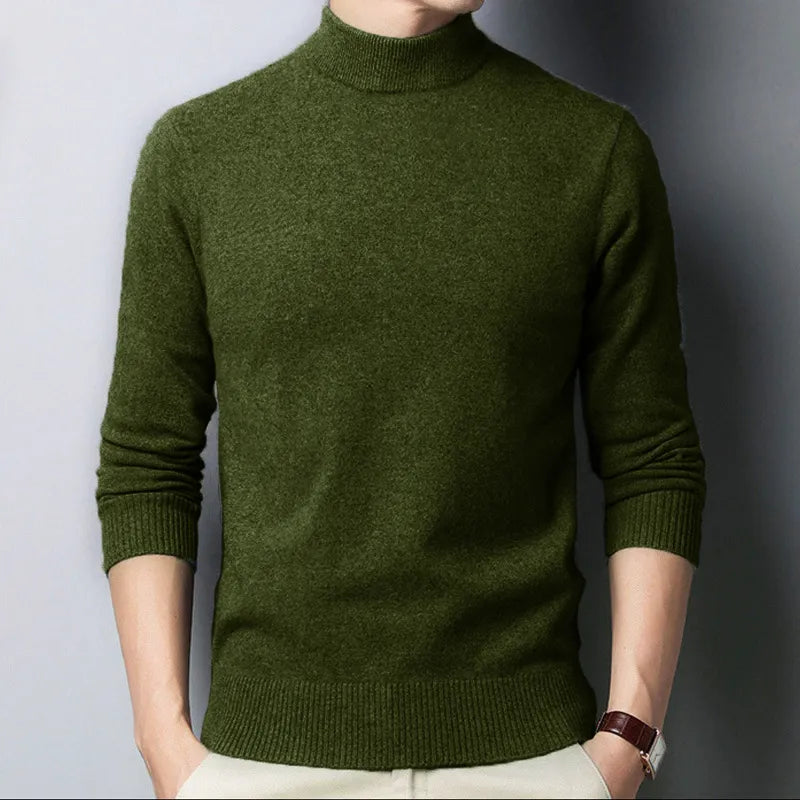 Suéter Gola Alta Masculino