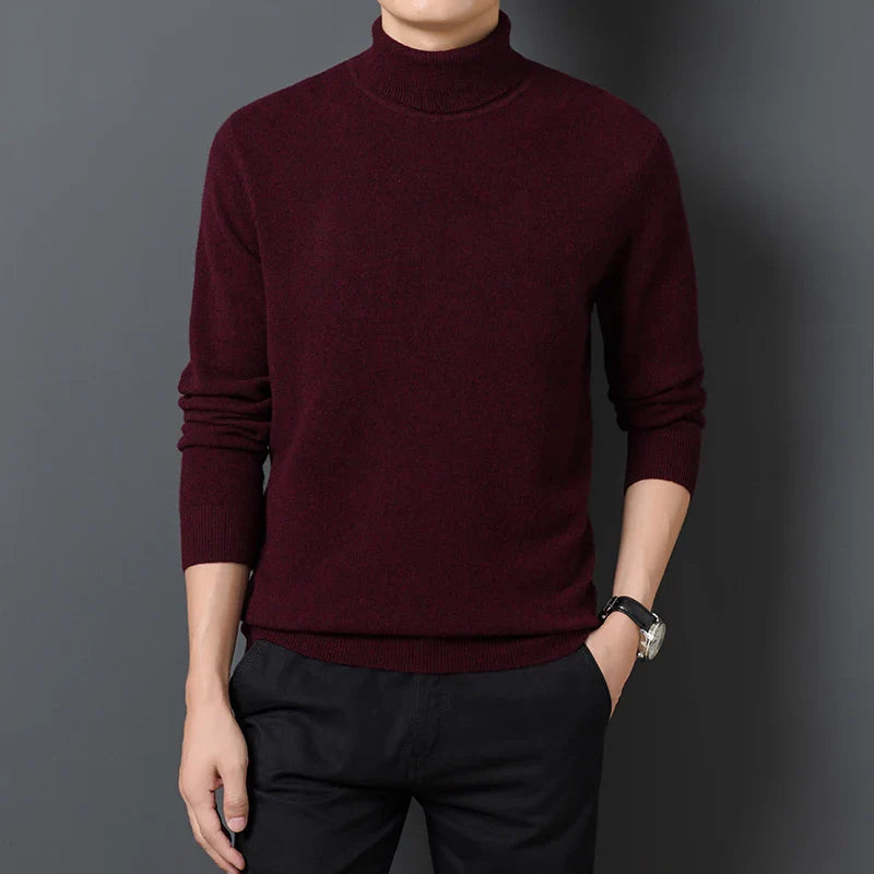 Suéter Gola Alta Masculino