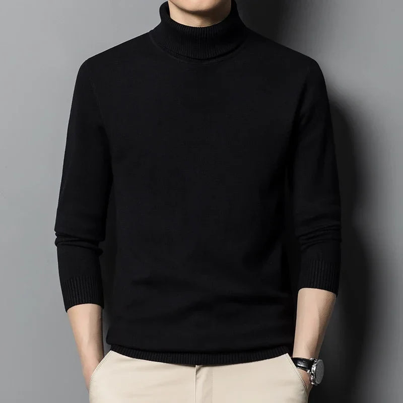 Suéter Gola Alta Masculino