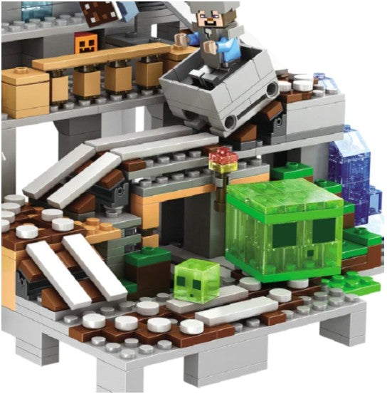Caverna da Montanha Minecraft (1.000 Peças) - Lojas Raven