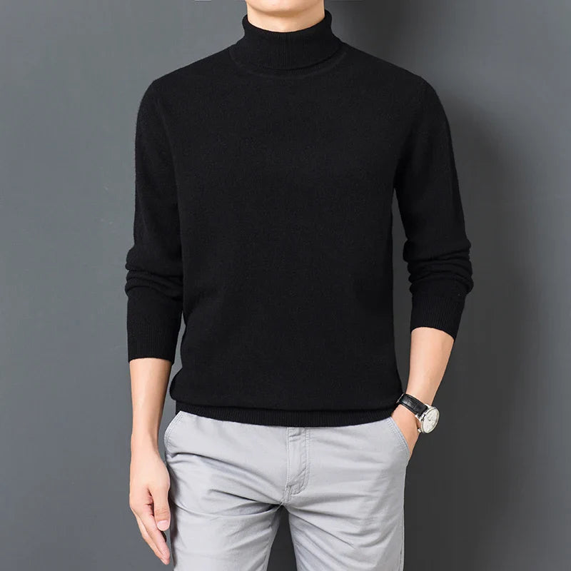 Suéter Gola Alta Masculino
