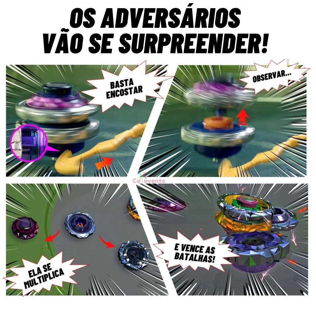 Beyblade Lojas Raven - Série 2 em 1 - Se Torne o Maior Campeão!