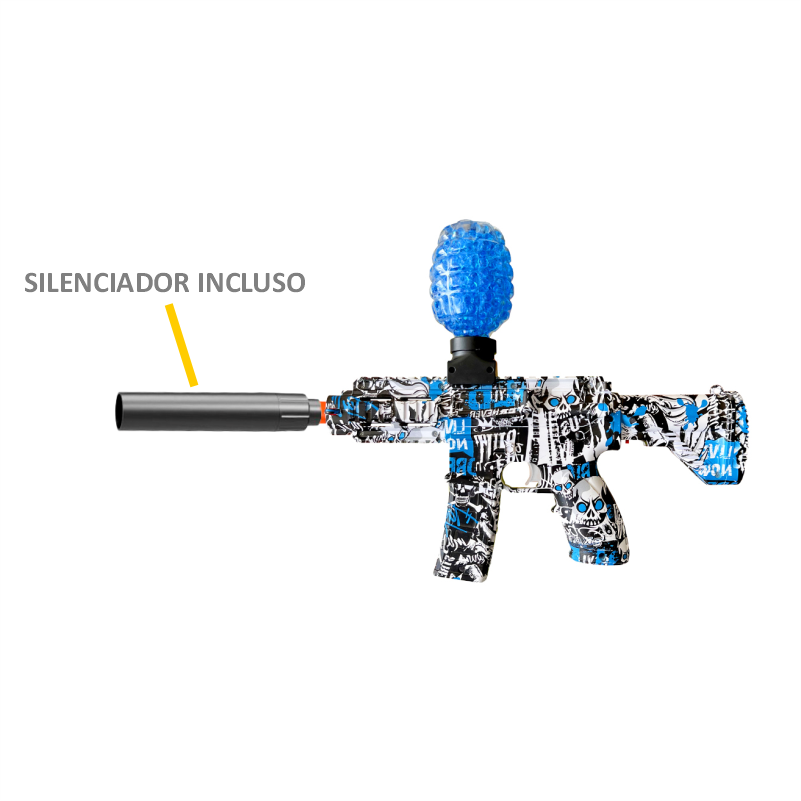 Lançador OrbiGel M4 - Azul - Raven ( PROMOÇÃO 2025 )