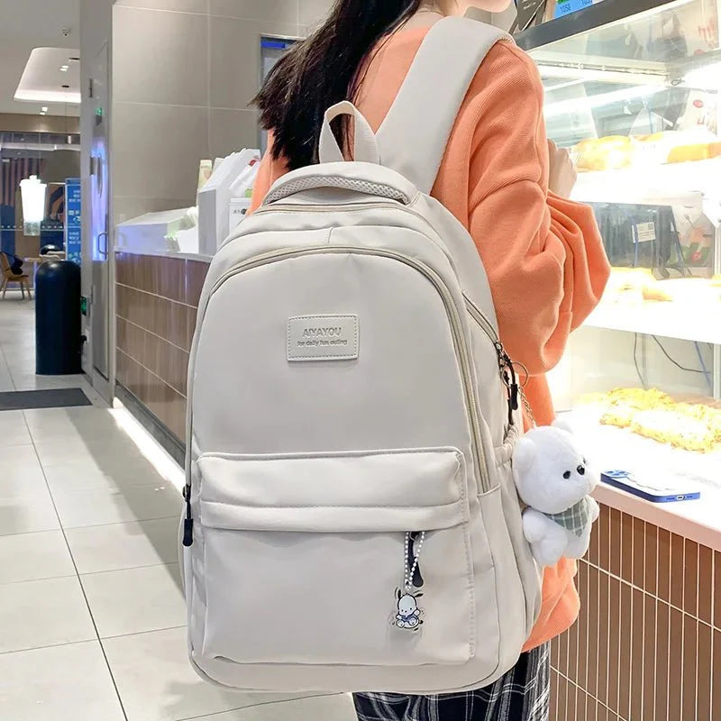 Mochila Escolar Feminina + Chaveiro de brinde - Lojas Raven