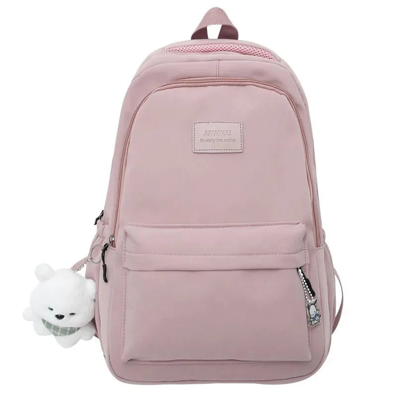 Mochila Escolar Feminina + Chaveiro de brinde - Lojas Raven