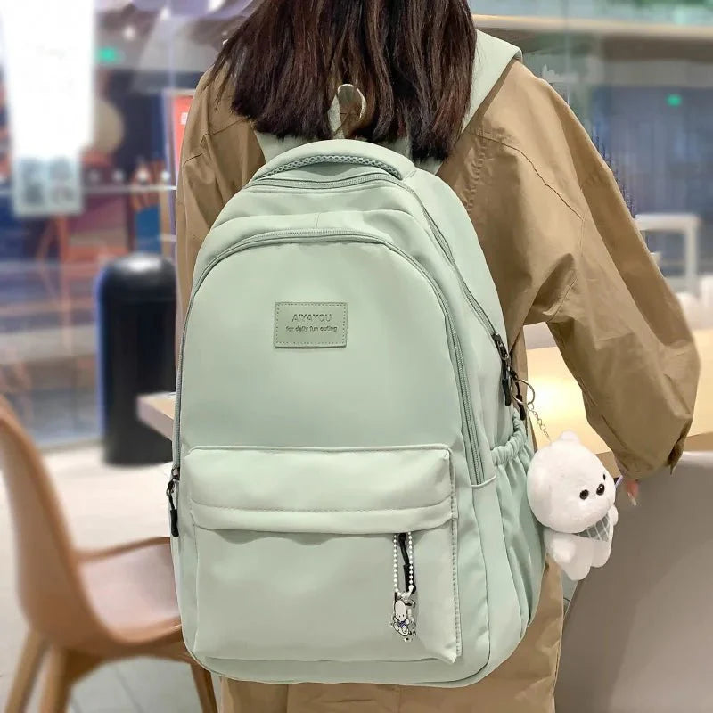 Mochila Escolar Feminina + Chaveiro de brinde - Lojas Raven
