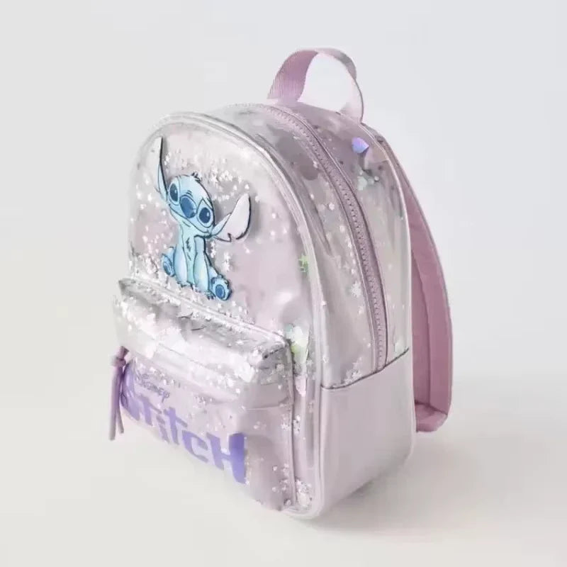 Mochila Escolar Infantil Stitch com Estrelinhas | 3 a 6 anos - Lojas Raven