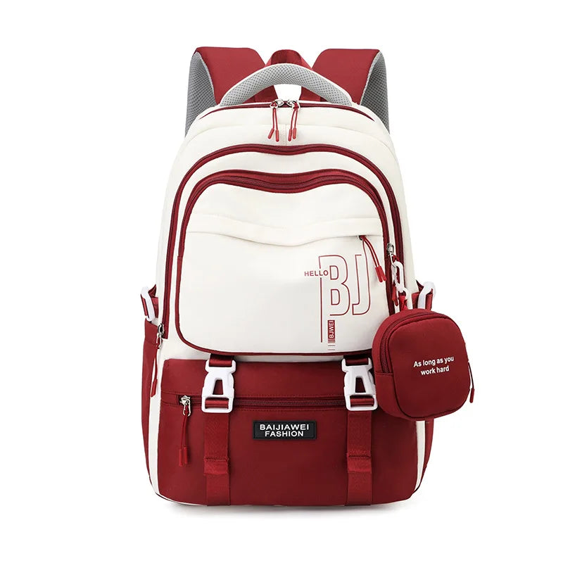 Mochila Escolar Feminina Moderna + Estojo de Brinde - Lojas Raven