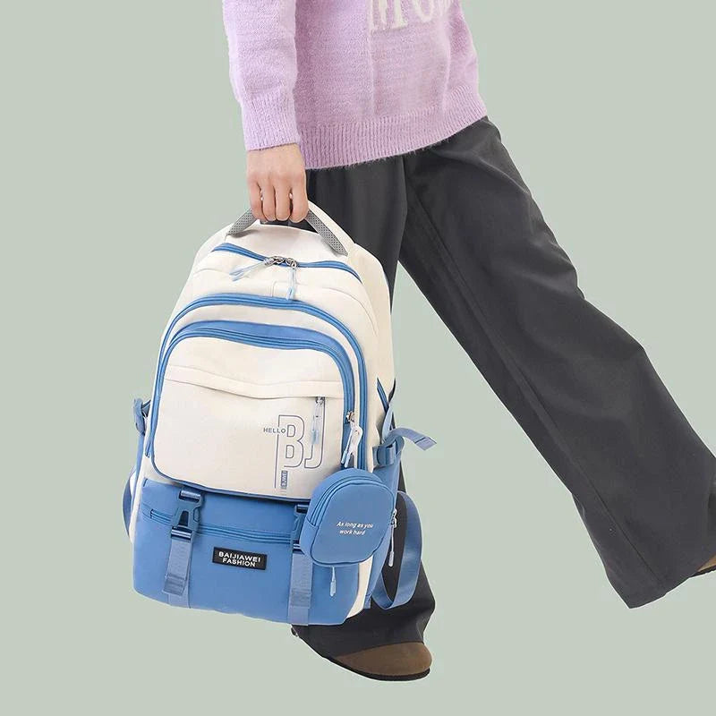 Mochila Escolar Feminina Moderna + Estojo de Brinde - Lojas Raven